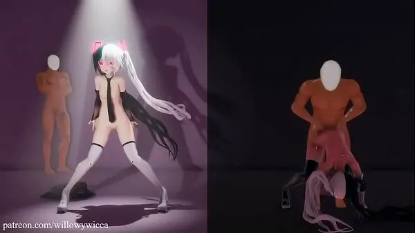 Hot Front and back lovers-Hatsune Miku warm Movies