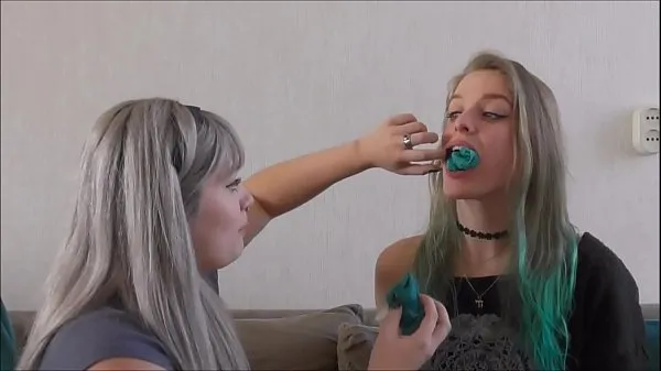 Hot two innocent teen girls try some bondage warm Movies