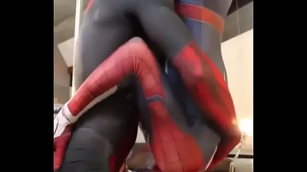 뜨거운 Spiderman Blowjob 따뜻한 영화