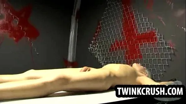 Hot Skinny blonde twink thats tied up gets dominated warm Movies