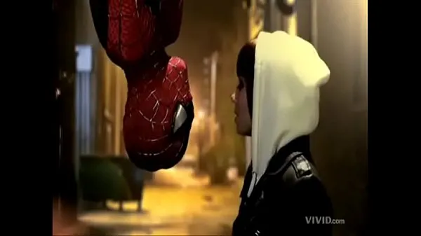 Nóng Spider Man Scene - Blowjob / Spider Man scene Phim ấm áp