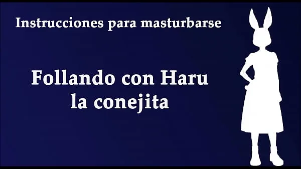 JOI hentai with Haru from Beastars. With a Spanish voice. Furry style Film hangat yang hangat
