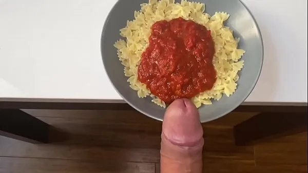Hot I EAT MY MAN'S CUM PASTA AND I LOVE IT warm Movies