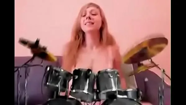 Vroči Drums Porn, what's her name topli filmi