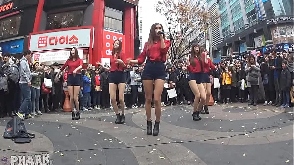 Quente Coreano EXID Street Uniform Sexy Hot Dance Conta Oficial [Meow Filmes quentes