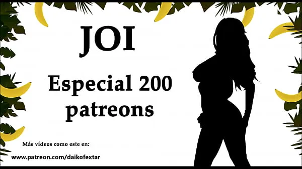 Hotte JOI Special 200 patreons, 200 runs. Audio in Spanish varme film