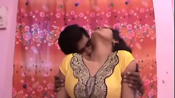 Hot Hot indian aunty kissing with boyfriend warm Movies