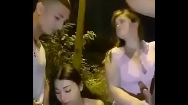 Hot Two friends sucking cocks in the street warm Movies
