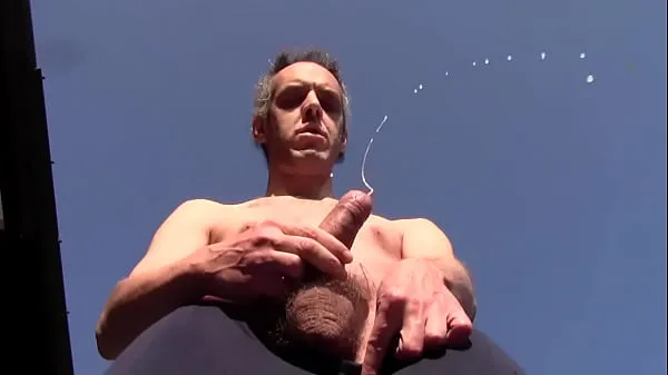 ホットな Abundant and warm cum waterfall outdoors and in public - Luca Bianchi only Italian amateur porn videos 温かい映画