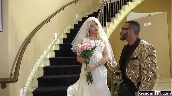 Populárne Ts bride Aubrey Kate fuck wedding planner horúce filmy