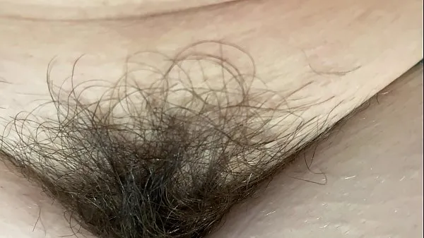 Hotte extreme close up on my hairy pussy huge bush 4k HD video hairy fetish varme filmer