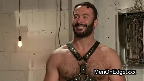 Hot Hairy gay post orgasm torment in bondage warm Movies