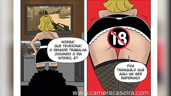 گرم Comic Book Porn (Porn Comic) - A Cleaner's Beak - Sluts in the Favela - Home Camera گرم فلمیں