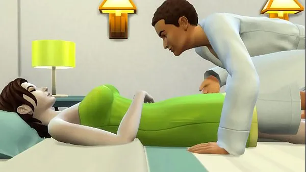 Hotte Step-Son fucks stepmom after playing video game varme film