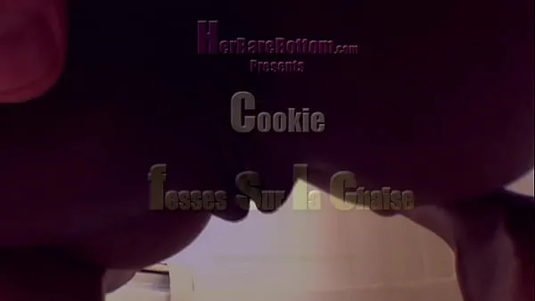 Menő Cookie's Tushy On A Stool meleg filmek
