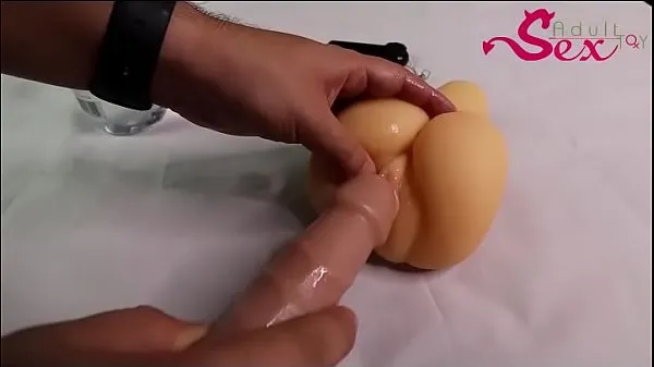 Hot Silicone Pussy Masturbation Toy For Men warm Movies