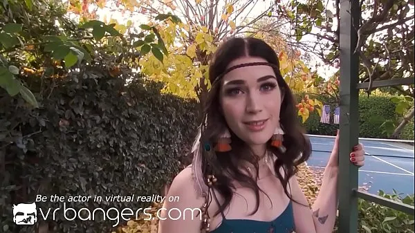 VR BANGERS Horny gypsy from magical garden Film hangat yang hangat