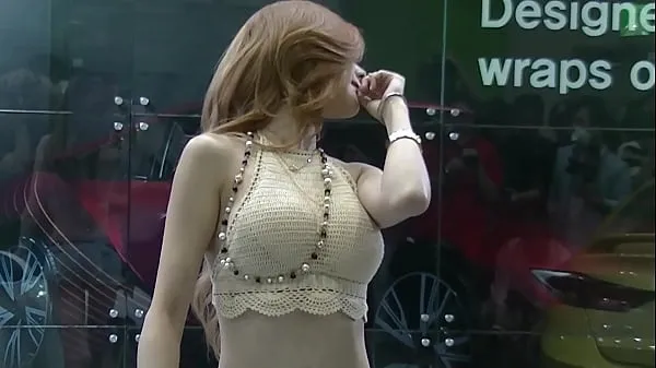 Películas calientes Cuenta pública [喵泡] Los modelos del Salón del Automóvil de Tokio de Japón no solo tienen temperamento, sino que tienen senos pequeños cálidas
