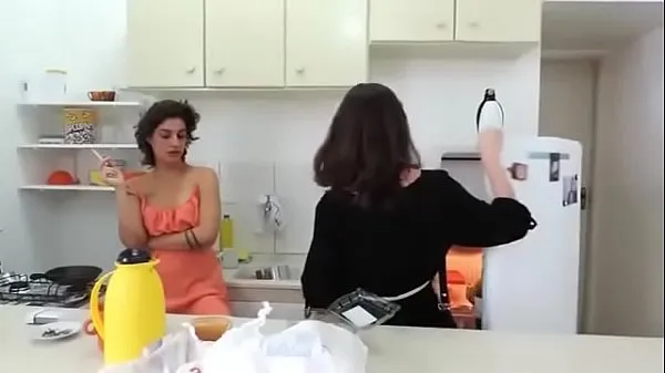 Brazilian Lesbian Short Footage Film hangat yang hangat