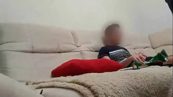 Hete Secretly jerking and cumming next to his stepbrother warme films