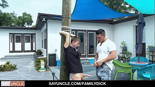 Hot FamilyDick - StepNephew Gets Tied Up And Fucked By StepUncle warm Movies