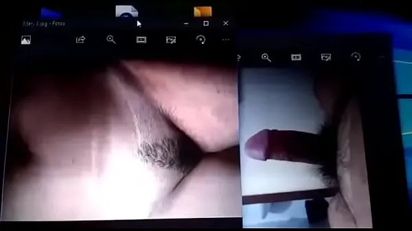 Heiße Fotomontage mit der Vagina eines peruanischen Laborfreundes aus Trujillo und meinem harten Peniswarme Filme