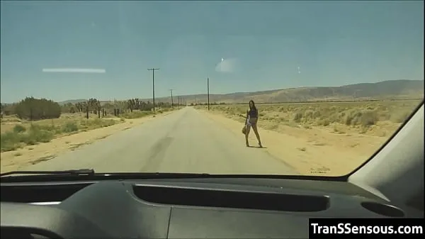 Film caldi Autostoppista transessuale scopata nel culocaldi