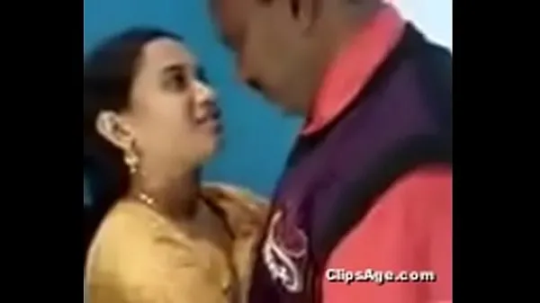 Hot Desi young girl making out with an old man warm Movies