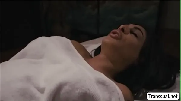 Heta TS Eva does massage anal sex with dude varma filmer
