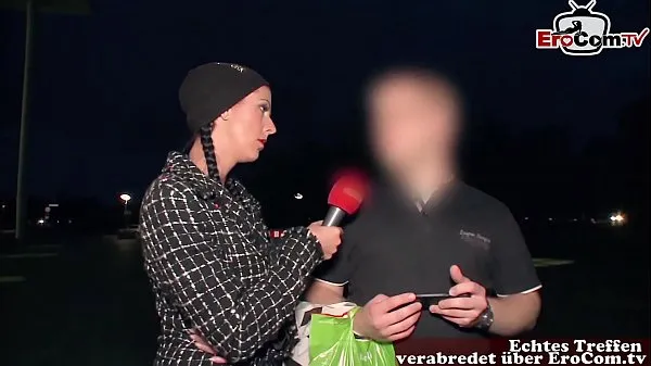 Nóng german street casting - girl ask guy for sex Phim ấm áp