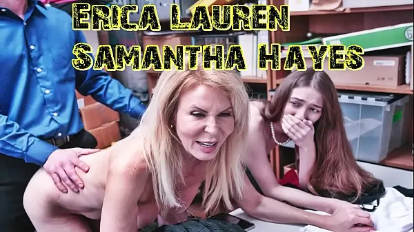 गर्म StepMom Erica Lauren And Daughter Samantha Hayes Caught Stealing And FUCKED HARD गर्म फिल्में
