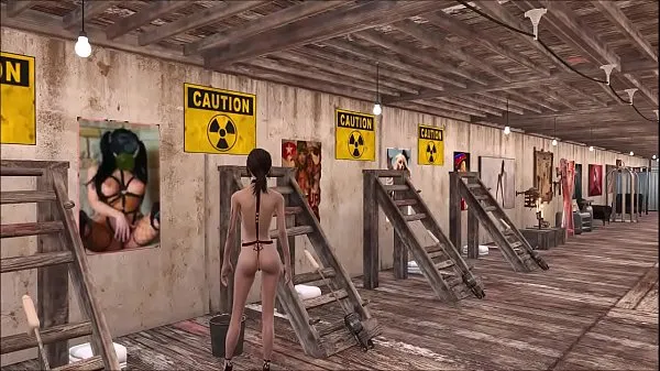 热Fallout 4 Hot Dominatrix Fashion温暖的电影
