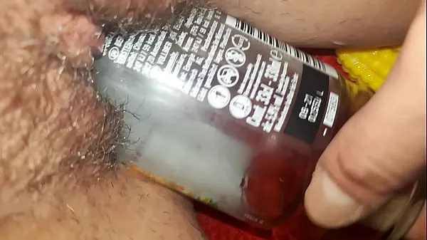 Hot Fuck with a beer bottle warm Movies