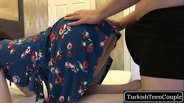 Hotte Turkish Stepmom seduces her stepson and gets fucked varme film