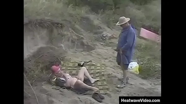 Hot Hey My step Grandma Is A Whore - Piri - Older gentleman is taking a relaxing walk on the beach when he rounds a corner and is completely shocked to see a old granny masturbating warm Movies
