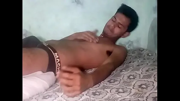 Hot Soft- boy after watching porn video need pussy in midnight warm Movies