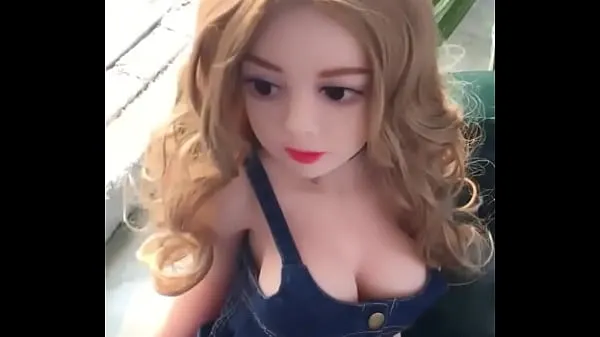 Hot 125cm cute sex doll (Quanna) for easy fucking warm Movies