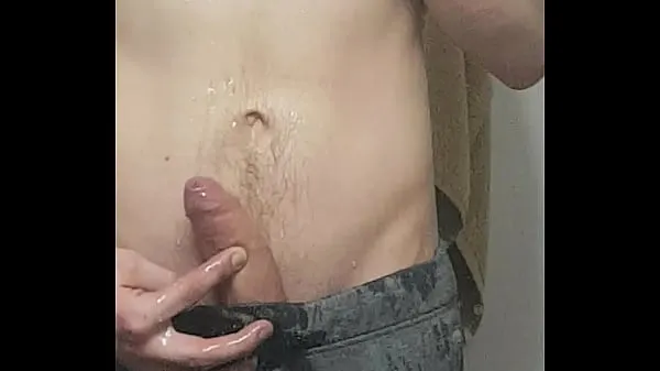 Hot Uncut piss all over bathroom and self warm Movies