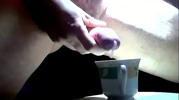 ホットな Cumshot - 15 coffee cup 温かい映画