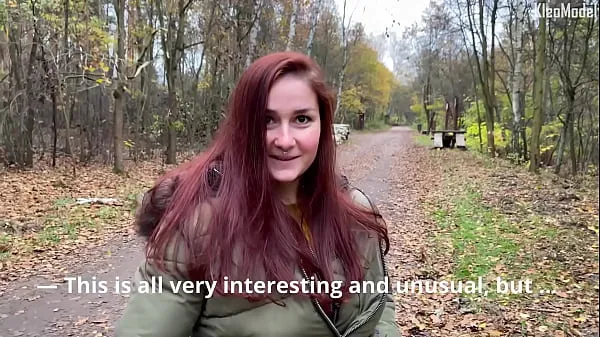 Menő Public pickup and cum inside the girl outdoors. KleoModel meleg filmek