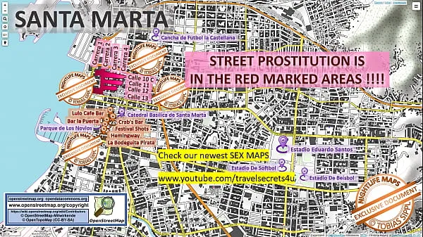 뜨거운 Santa Marta, Colombia, Sex Map, Street Prostitution Map, Massage Parlours, Brothels, Whores, Escort, Callgirls, Bordell, Freelancer, Streetworker, Prostitutes 따뜻한 영화