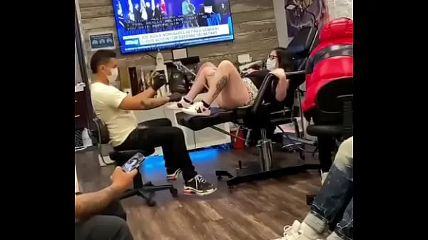 Hot Orgasm while tattooing warm Movies