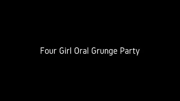 Hot The Angels of Grunge star in Four Girl Oral Party. Jada Silk, Lily Craven, Alexandria Wu and Sally O'Malley warm Movies