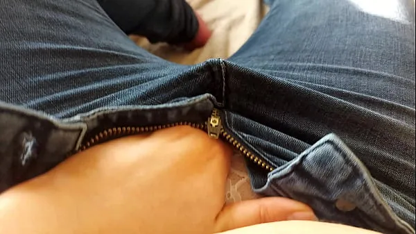 Hotte 4K orgasm in panty and jeans with fingering varme filmer