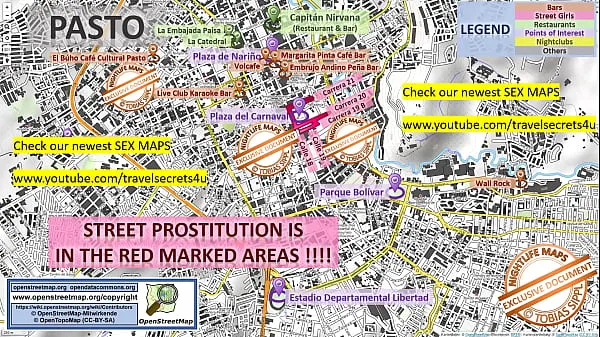 Pasto, Colombia, Sex Map, Street Map, Massage Parlours, Brothels, Whores, Callgirls, Bordell, Freelancer, Streetworker, Prostitutes Film hangat yang hangat
