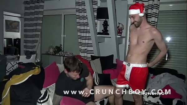 real french straight boy fucked by his friend dresses in santa claus for surprise for christmas Film hangat yang hangat