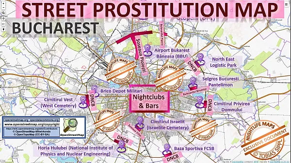 뜨거운 Street Prostitution Map of Bucharest, Romania, Rumänien with Indication where to find Streetworkers, Freelancers and Brothels. Also we show you the Bar, Nightlife and Red Light District in the City 따뜻한 영화