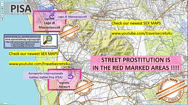 Películas calientes Mapa de prostitución callejera de Pisa, Italia. Italien con Indicación donde encontrar Streetworkers, Freelancers y Burdeles. También te mostramos el Bar, la Vida Nocturna y el Barrio Rojo de la Ciudad cálidas
