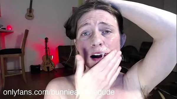 गर्म Spit and Rub Over Face Closeup Nose Ring Snot Long Tongue Saliva Fetish - BunnieAndTheDude गर्म फिल्में