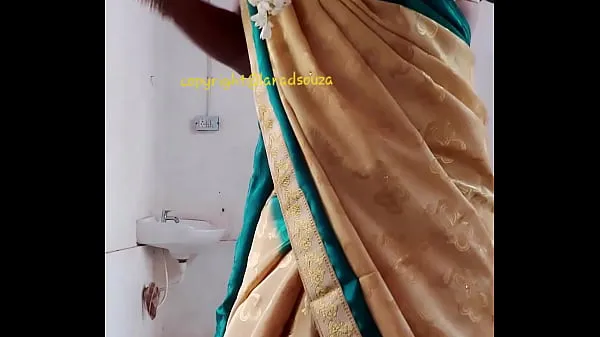 गर्म Indian beautiful crossdresser model Lara D'Souza saree video गर्म फिल्में